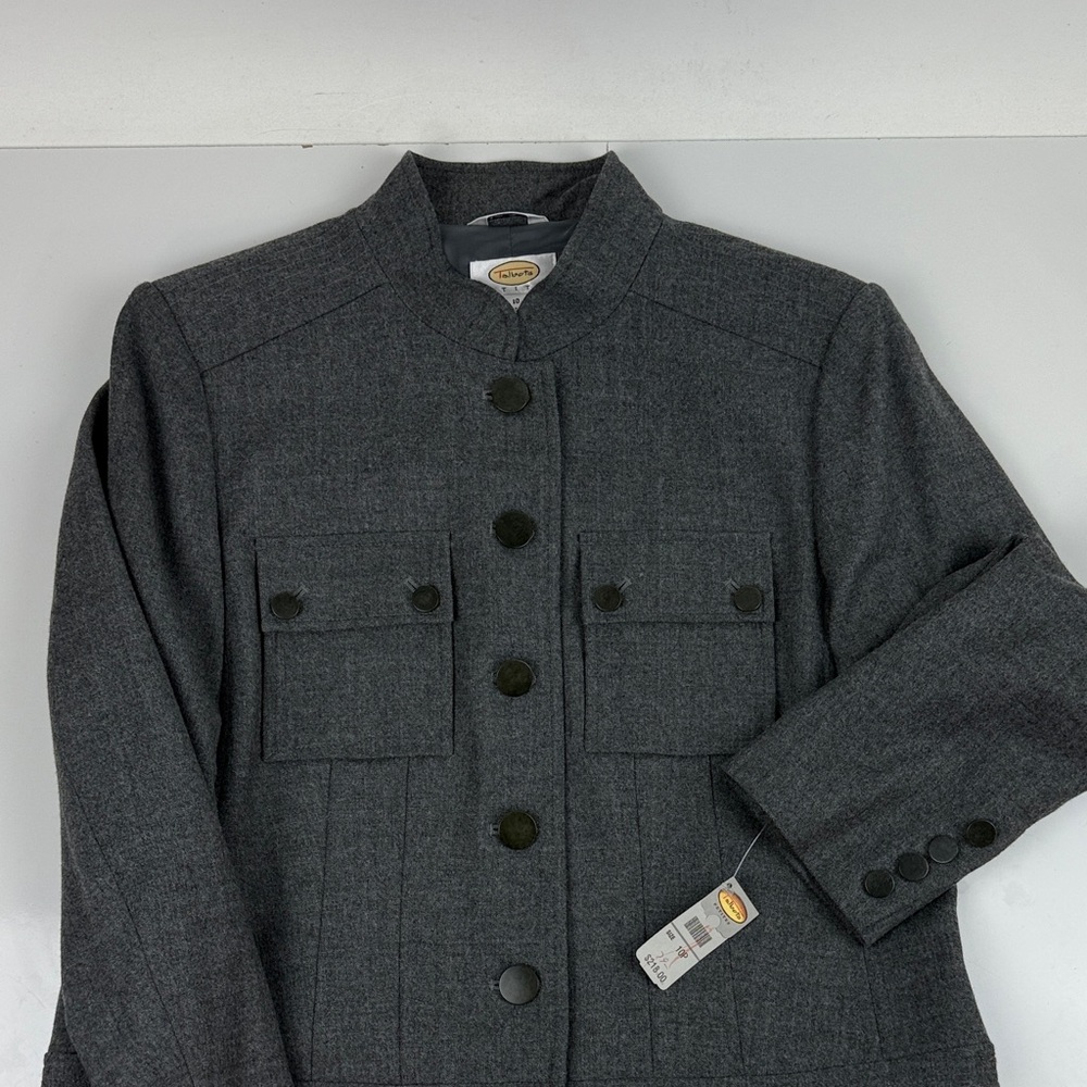 Talbots Dark Gray Wool Jacket